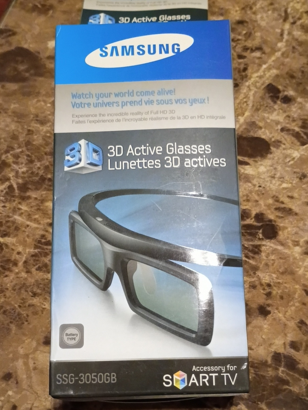 Samsung Black 3D Active Glasses SSG-3050GB